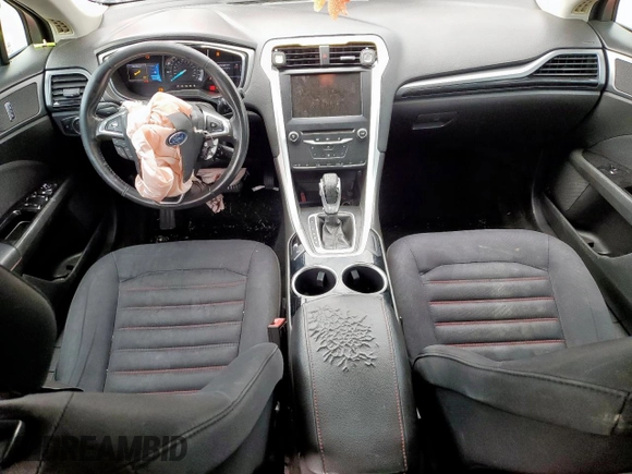 2013 Ford Fusion SE with VIN 3FA6P0HRXDR360624, listed as a Copart auction lot 61198505 with 163,216 mi miles and Salvage title. Bid and sale history available at DreamBid. Image 8.