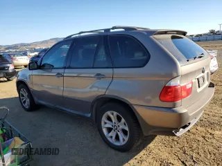 2006 BMW X5 4.4i with VIN 5UXFB53516LV28807, listed as a Copart auction lot 79663514 with 118,516 mi miles and Clean Title. Bid and sale history available at carsss.com. Image 2.
