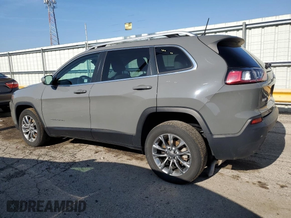 2021 Jeep Cherokee Latitude Plus with VIN 1C4PJLLB9MD116340, listed as a Copart auction lot 50639605 with 60,700 mi miles and Salvage title. Bid and sale history available at DreamBid. Image 2.