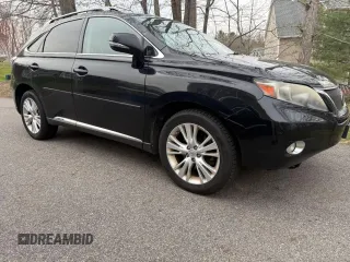 2010 Lexus RX 450h with VIN JTJBC1BA2A2412709, listed as a Copart auction lot 54962565 with 240,611 mi miles and Clean Title. Bid and sale history available at DreamBid. Image 1.