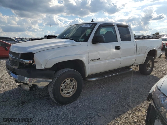 2007 Chevrolet Silverado 2500HD Classic Work Truck with VIN 1GCHK29U37E130625, listed as a Copart auction lot 72317274 with 0 mi miles and Salvage Title. Bid and sale history available at carsss.com. Image 1.