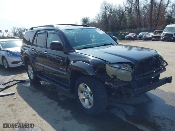 2007 Toyota 4Runner SR5 with VIN JTEBU14R570124850, listed as a IAAI auction lot 41719619 with 199,349 mi miles. Bid and sale history available at carsss.com. Image 1.