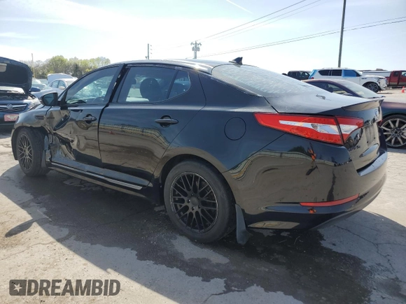 2013 Kia Optima Hybrid EX with VIN KNAGM4AD1D5062069, listed as a Copart auction lot 52456105 with 104,385 mi miles and Salvage Title. Bid and sale history available at carsss.com. Image 2.