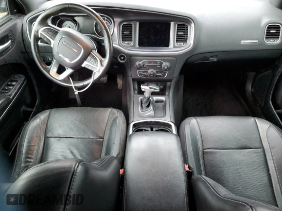 2018 Dodge Charger SXT Plus with VIN 2C3CDXHG8JH203439, listed as a Copart auction lot 43876725 with Not Provided miles and Salvage Title. Bid and sale history available at carsss.com. Image 8.