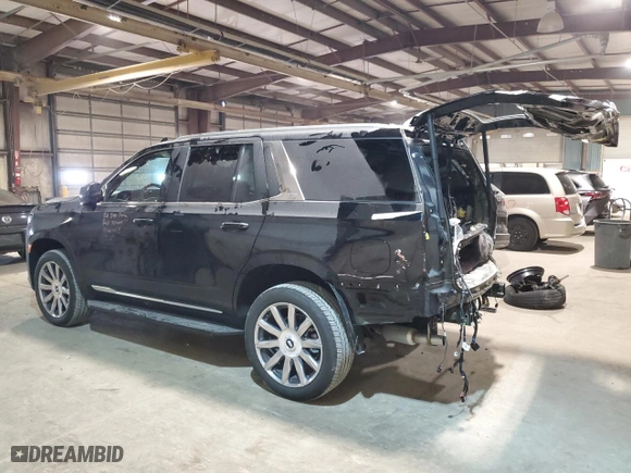 2024 Cadillac Escalade Premium Luxury Platinum with VIN 1GYS4DKL3RR214267, listed as a Copart auction lot 68439984 with 0 mi miles and Salvage Title. Bid and sale history available at carsss.com. Image 2.