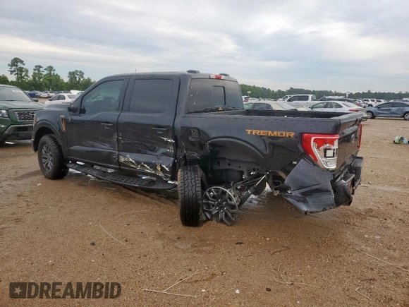 2021 Ford F-150 XL с VIN 1FTEW1E80MFC91854, выставлен на аукционе Copart как лот 58150765 с пробегом 47 950 миль миль и Списание • Salvage title. История ставок и продаж доступна на DreamBid. Изображение 2.