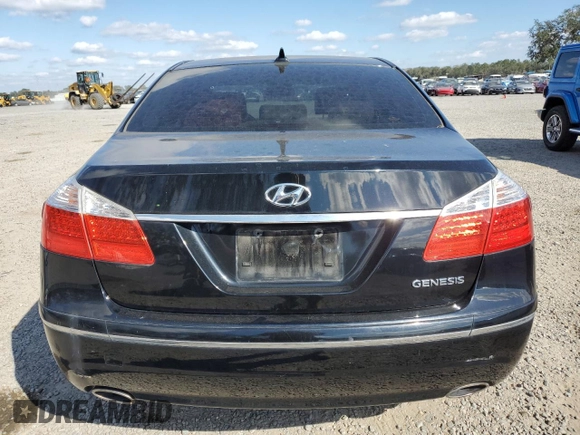 2009 Hyundai Genesis with VIN KMHGC46E09U061317, listed as a Copart auction lot 51683015 with 89,749 mi miles and Non Repairable. Bid and sale history available at DreamBid. Image 6.