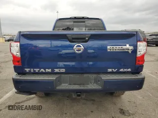 2021 Nissan Titan XD SV with VIN 1N6AA1FB3MN516679, listed as a Copart auction lot 78740054 with 35,186 mi miles and Salvage Title. Bid and sale history available at carsss.com. Image 6.