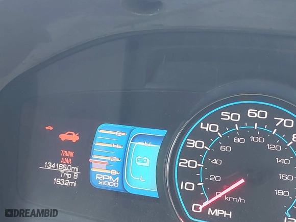 2011 Ford Fusion Hybrid with VIN 3FADP0L39BR264412, listed as a IAAI auction lot 42038511 with 134,166 mi miles. Bid and sale history available at carsss.com. Image 7.
