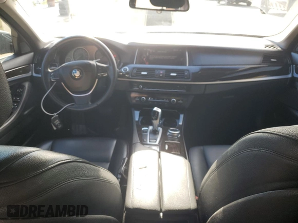 2015 BMW 5 Series 528i with VIN WBA5A5C54FD514004, listed as a Copart auction lot 55825075 with 104,896 mi miles and Clean Title. Bid and sale history available at DreamBid. Image 8.