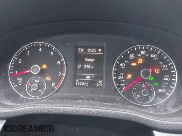 2013 Volkswagen Passat SE с VIN 1VWBH7A33DC052582, выставлен на аукционе IAAI как лот 41431178 с пробегом 127 072 миль миль и . История ставок и продаж доступна на DreamBid. Изображение 7.