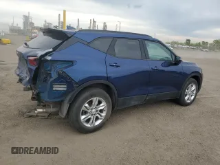 2022 Chevrolet Blazer LT with VIN 3GNKBHR49NS129188, listed as a Copart auction lot 58725365 with 33,163 mi miles and Salvage title. Bid and sale history available at DreamBid. Image 3.
