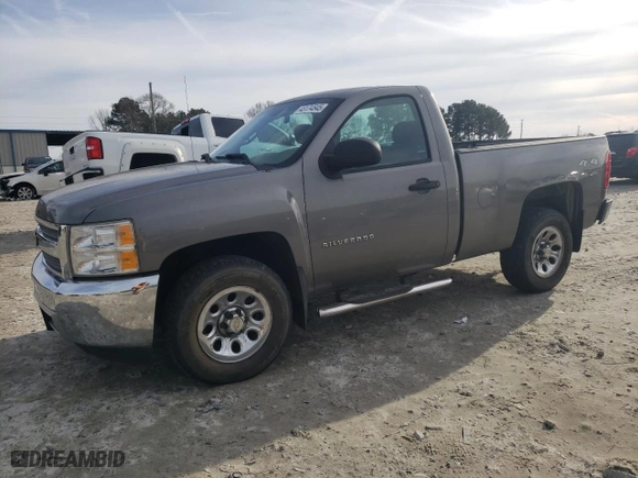 2013 Chevrolet Silverado 1500 Work Truck with VIN 1GCNKPEA4DZ126275, listed as a Copart auction lot 43174545 with 110,930 mi miles and Clean Title. Bid and sale history available at carsss.com. Image 1.