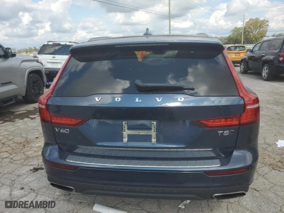 2022 Volvo V60 Cross Country with VIN YV4102WK6N2089607, listed as a Copart auction lot 73766844 with 25,046 mi miles and Salvage Title. Bid and sale history available at carsss.com. Image 6.