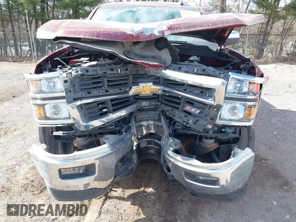 2015 Chevrolet Silverado 1500 LT with VIN 1GCVKREC5FZ155994, listed as a IAAI auction lot 41847261 with 1 mi miles. Bid and sale history available at carsss.com. Image 6.