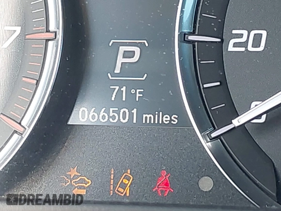 2020 Acura TLX w/Technology Pkg with VIN 19UUB1F57LA016345, listed as a IAAI auction lot 41661004 with 66,501 mi miles. Bid and sale history available at carsss.com. Image 16.