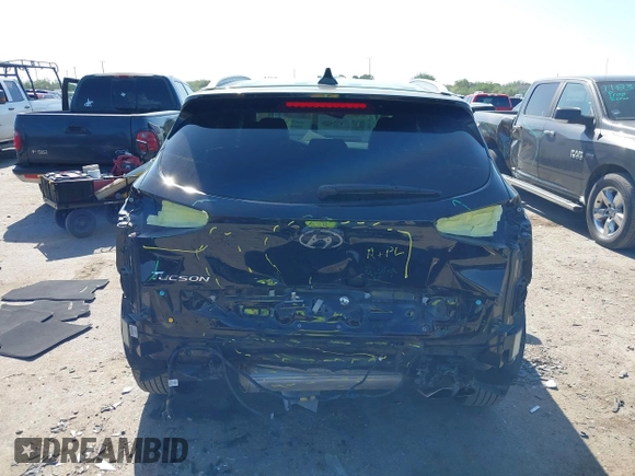 2021 Hyundai Tucson SEL z VIN KM8J33AL7MU367834, wystawiony jako IAAI lot #41991684 z przebiegiem 44 253 mil mil oraz . Historia ofert i sprzedaży dostępna na DreamBid. Obrazek 16.
