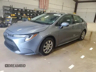 2021 Toyota Corolla LE with VIN 5YFEPMAEXMP207042, listed as a Copart auction lot 54455715 with 107,703 mi miles and Clean Title. Bid and sale history available at DreamBid. Image 1.