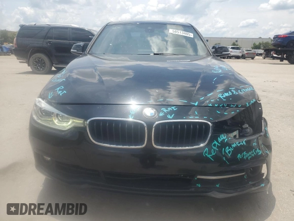 2016 BMW 3 Series 328i с VIN WBA8E9C55GK646663, выставлен на аукционе Copart как лот 58513405 с пробегом 89 489 миль миль и Списание • Salvage title. История ставок и продаж доступна на DreamBid. Изображение 5.