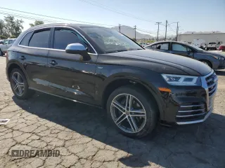 2018 Audi SQ5 Premium Plus with VIN WA1A4AFY6J2211473, listed as a Copart auction lot 60743074 with Not Provided miles and Salvage Title. Bid and sale history available at DreamBid. Image 4.