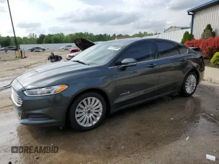 2016 Ford Fusion SE Hybrid z VIN 3FA6P0LU6GR141949, wystawiony jako Copart lot #57129895 z przebiegiem 39 432 mil mil oraz Szkoda całkowita • Salvage title. Historia ofert i sprzedaży dostępna na DreamBid. Obrazek 1.