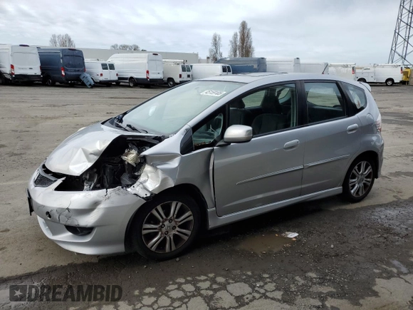 2011 Honda Fit Sport with VIN JHMGE8H56BS004963, listed as a Copart auction lot 45159105 with 200,713 mi miles and Salvage Title. Bid and sale history available at DreamBid. Image 1.