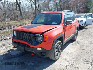 2016 Jeep Renegade Trailhawk with VIN ZACCJBCT1GPE28594, listed as a IAAI auction lot 42099461 with 120,117 mi miles and . Bid and sale history available at carsss.com. Image 6.