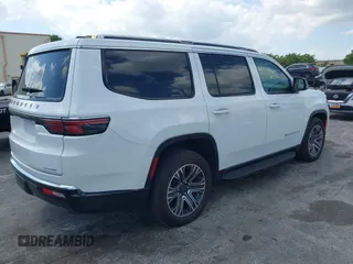2024 Jeep Wagoneer Series II with VIN 1C4SJVBP6RS101526, listed as a IAAI auction lot 41684750 with 31,415 mi miles and . Bid and sale history available at DreamBid. Image 4.