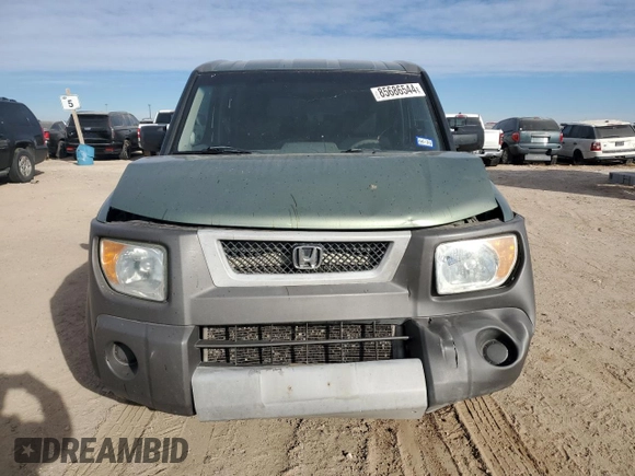 2004 Honda Element EX with VIN 5J6YH18694L008848, listed as a Copart auction lot 85686544 with 157,328 mi miles and Salvage Title. Bid and sale history available at DreamBid. Image 5.