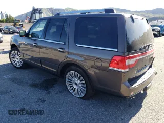 2016 Lincoln Navigator Reserve with VIN 5LMJJ2LT5GEL07236, listed as a Copart auction lot 46945745 with 25,431 mi miles and Salvage title. Bid and sale history available at DreamBid. Image 2.