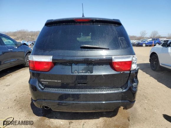 2013 Dodge Durango SXT with VIN 1C4RDJAG5DC670015, listed as a Copart auction lot 49296525 with 73,236 mi miles and Salvage Title. Bid and sale history available at carsss.com. Image 6.