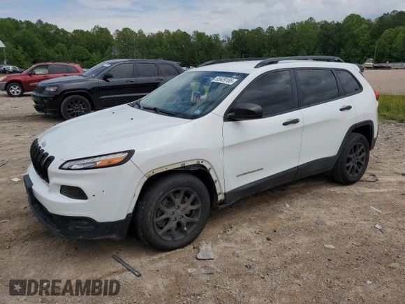 2016 Jeep Cherokee Altitude z VIN 1C4PJLAB7GW171896, wystawiony jako Copart lot #55929165 z przebiegiem 154 784 mil mil oraz Czysty tytuł • Clean title. Historia ofert i sprzedaży dostępna na DreamBid. Obrazek 1.