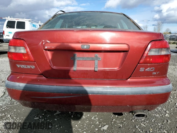 2000 Volvo S40 с VIN YV1VS2556YF488325, выставлен на аукционе Copart как лот 40153844 с пробегом 109 627 миль миль и Списание • Salvage title. История ставок и продаж доступна на DreamBid. Изображение 6.