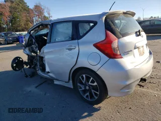2015 Nissan Note SR with VIN 3N1CE2CP9FL366119, listed as a Copart auction lot 84079564 with Not provided miles and Salvage title. Bid and sale history available at DreamBid. Image 2.