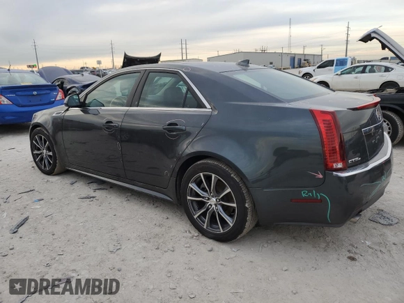 2010 Cadillac CTS Premium with VIN 1G6DS5EV9A0104827, listed as a Copart auction lot 81690744 with 81,813 mi miles and Salvage title. Bid and sale history available at DreamBid. Image 2.