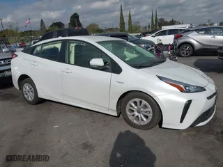 2021 Toyota Prius L Eco with VIN JTDKAMFUXM3144845, listed as a IAAI auction lot 41358306 with 1 mi miles. Bid and sale history available at carsss.com. Image 13.