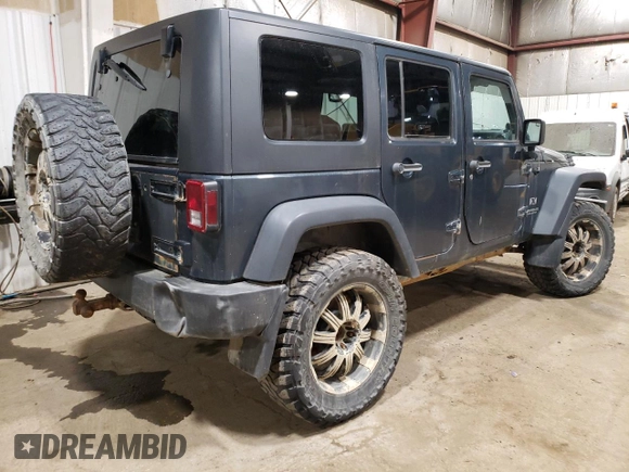 2007 Jeep Wrangler Unlimited X with VIN 1J4GA39107L228334, listed as a Copart auction lot 55160555 with 53,966 mi miles and Clean Title. Bid and sale history available at DreamBid. Image 3.