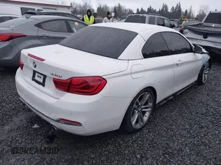 2018 BMW 4 Series 440i z VIN WBA4Z5C57JEA32735, wystawiony jako IAAI lot #41359277 z przebiegiem 35 633 mil mil oraz . Historia ofert i sprzedaży dostępna na DreamBid. Obrazek 4.