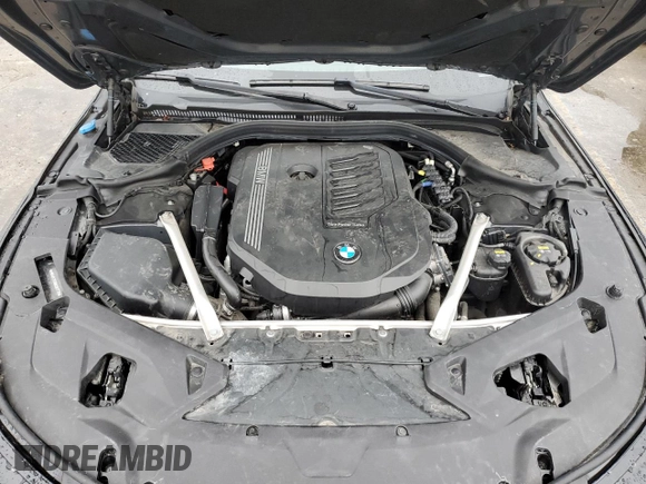 2022 BMW 8 Series 840i with VIN WBAGV2C09NCH61770, listed as a Copart auction lot 48985785 with 21,354 mi miles and Salvage Title. Bid and sale history available at DreamBid. Image 11.