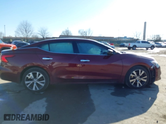 2018 Nissan Maxima SV with VIN 1N4AA6AP5JC367756, listed as a IAAI auction lot 41141245 with 84,242 mi miles and . Bid and sale history available at DreamBid. Image 12.