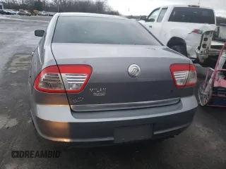 2006 Mercury Milan Premier with VIN 3MEHM08Z36R659174, listed as a Copart auction lot 53563714 with 0 mi miles and Salvage Title. Bid and sale history available at carsss.com. Image 6.
