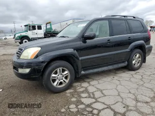 2004 Lexus GX 470 with VIN JTJBT20X740057565, listed as a Copart auction lot 53897415 with 306,926 mi miles and Clean Title. Bid and sale history available at carsss.com. Image 1.