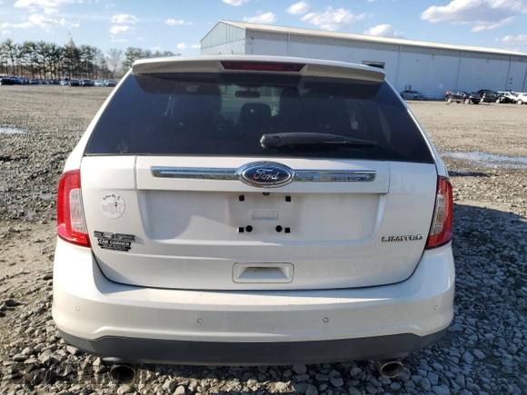 2011 Ford Edge Limited with VIN 2FMDK3KC0BBB33889, listed as a Copart auction lot 50459185 with 121,227 mi miles and Salvage Title. Bid and sale history available at carsss.com. Image 6.