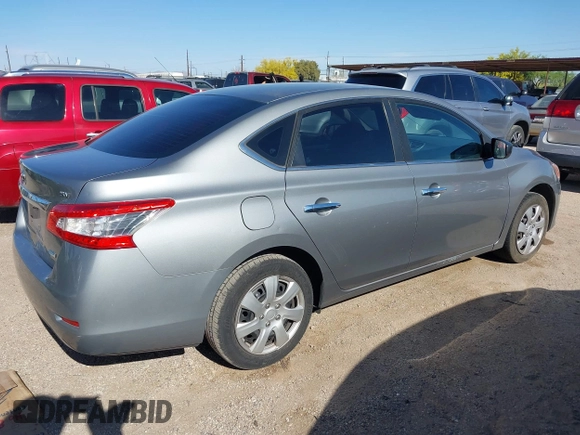 2014 Nissan Sentra S with VIN 3N1AB7AP4EY219658, listed as a IAAI auction lot 41994246 with 99,734 mi miles and . Bid and sale history available at DreamBid. Image 4.
