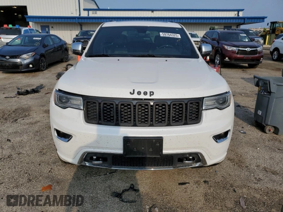 2017 Jeep Grand Cherokee Overland with VIN 1C4RJFCG6HC750819, listed as a Copart auction lot 59764325 with 108,295 mi miles and Clean title. Bid and sale history available at DreamBid. Image 5.