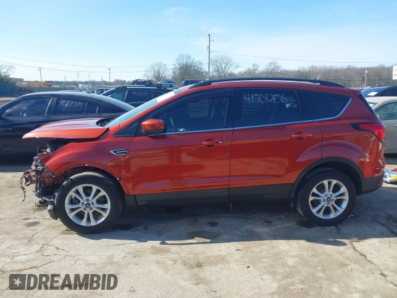 2019 Ford Escape SEL with VIN 1FMCU9HD9KUC01755, listed as a IAAI auction lot 41501256 with 79,402 mi miles. Bid and sale history available at carsss.com. Image 15.