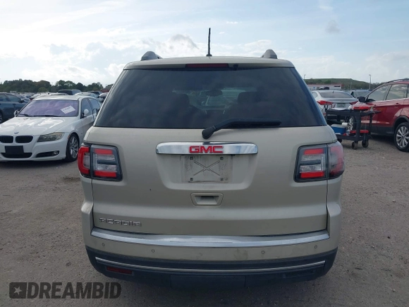 2015 GMC Acadia SLE with VIN 1GKKRNED1FJ313265, listed as a IAAI auction lot 41615346 with 85,107 mi miles and . Bid and sale history available at DreamBid. Image 16.