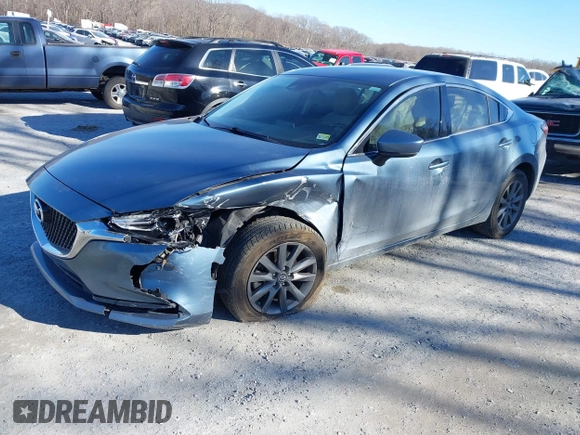 2018 Mazda Mazda6 Sport with VIN JM1GL1UM2J1303320, listed as a IAAI auction lot 41440139 with 131,877 mi miles. Bid and sale history available at carsss.com. Image 18.