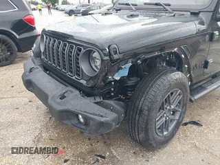 2025 Jeep Wrangler Sport S with VIN 1C4PJXDG9SW559915, listed as a IAAI auction lot 42653116 with 1,730 mi miles and . Bid and sale history available at DreamBid. Image 6.