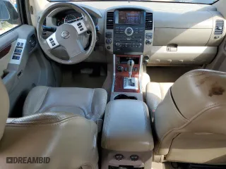 2008 Nissan Pathfinder LE with VIN 5N1AR18BX8C652037, listed as a Copart auction lot 49690485 with 206,610 mi miles and Salvage Title. Bid and sale history available at carsss.com. Image 8.